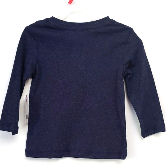 George Christmas Longsleeves Shirt for Little Girls 2T - Picture 2 of 3